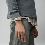 TWO JEYS HORSESHOE RING