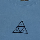 HUF SET TT CREWNECK SLATE BLUE