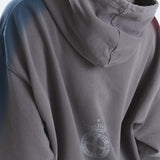 YUXUS HUSTLE HOODIE GREY
