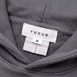 YUXUS HUSTLE HOODIE GREY
