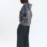 YUXUS HUSTLE HOODIE GREY