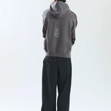 YUXUS HUSTLE HOODIE GREY