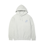 HUF ICE STAR P/O HOODIE HEATHER GREY