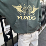YUXUS VANE ZIP GREEN