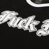 HUF IVES FOOTBALL SHIRT BLK