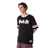 HUF IVES FOOTBALL SHIRT BLK