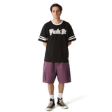 HUF IVES FOOTBALL SHIRT BLK