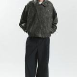 IVY "WINDY" PU LEATHER JACKET