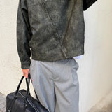 IVY "WINDY" PU LEATHER JACKET