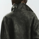 IVY "WINDY" PU LEATHER JACKET