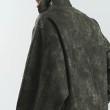 IVY "WINDY" PU LEATHER JACKET