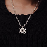 CAS DEIÀ LACRIMA NECKLACE SILVER