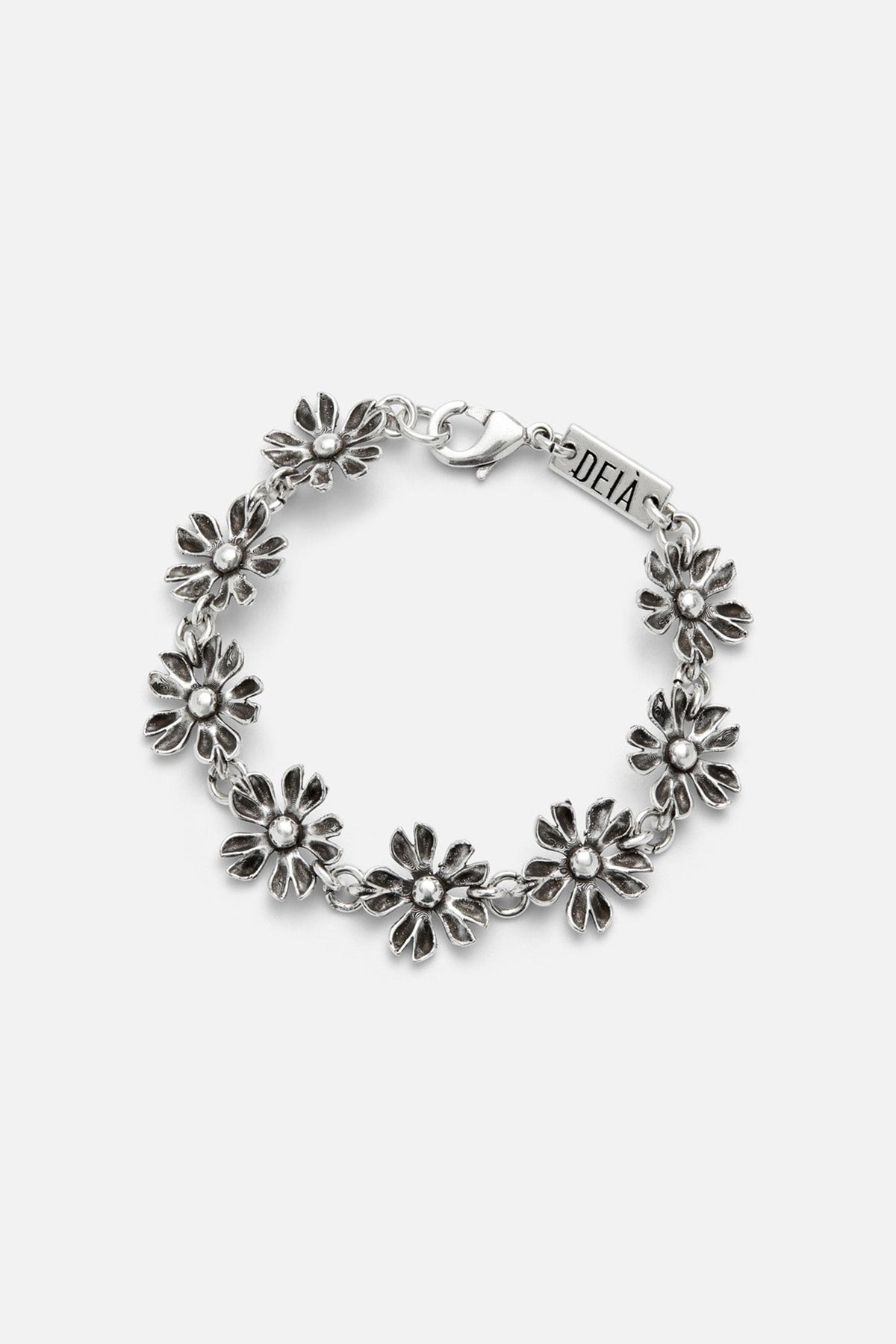 CAS DEIÀ LES FLEURS BRACELET AGED SILVER
