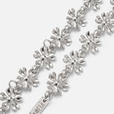 CAS DEIÀ LES FLEURS NECKLACE SILVER