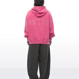 YUXUS MAGENTA "VANGUARD" HOODIE