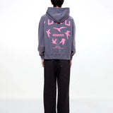 YUXUS MAUVE "GENESIS" HOODIE