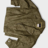 MOCHA "WINDY" PU LEATHER JACKET