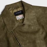 MOCHA "WINDY" PU LEATHER JACKET