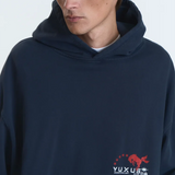 YUXUS NAUTIC HOODIE BLUE