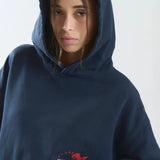 YUXUS NAUTIC HOODIE BLUE