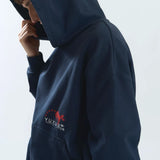 YUXUS NAUTIC HOODIE BLUE
