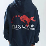 YUXUS NAUTIC HOODIE BLUE