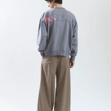 YUXUS NEAT CREWNECK GREY