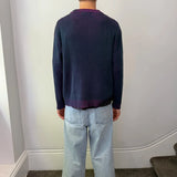 YUXUS NIVOR KNIT BLUE STRIPES