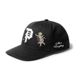 PRIMITIVE TRIUMPH A FRAME BLACK SNAPBACK