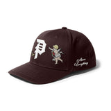 PRIMITIVE TRIUMPH A FRAME BROWN SNAPBACK