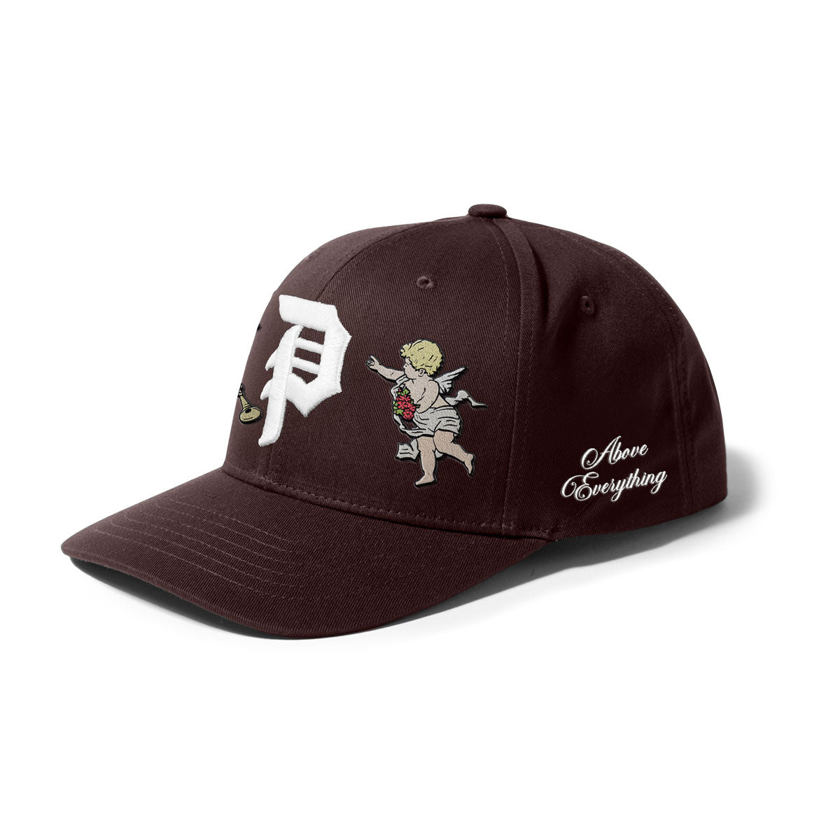 PRIMITIVE TRIUMPH A FRAME BROWN SNAPBACK