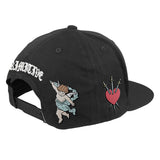 PRIMITIVE TRIUMPH A FRAME BLACK SNAPBACK