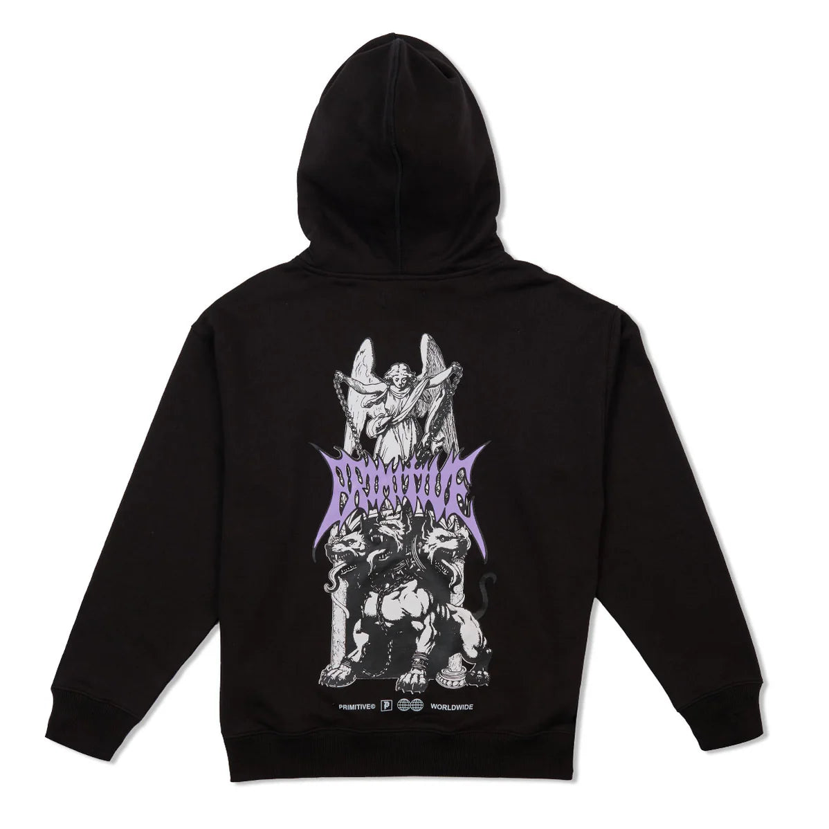 PRIMITIVE DEFEND HW HOODIE BLK