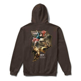 PRIMITIVE COURAGE HOODIE BRWN