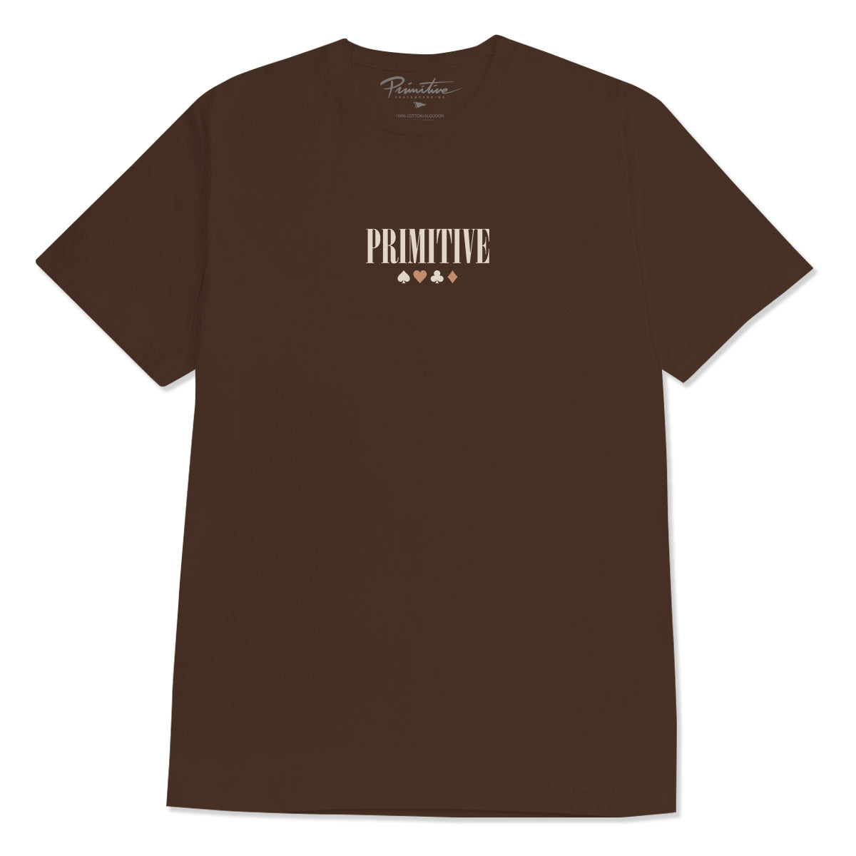 PRIMITIVE PLAYERS HW BROWN TEE