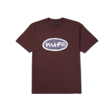 HUF PENCILLED IN S/S TEE EGGPLANT