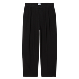 OBEY FOSTER PLEATED LINEN PANT BLACK