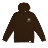 DIAMOND SHINE BRIGHT HOODIE DARK CHOCOLATE