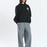 YUXUS PRESS HOODIE BLACK