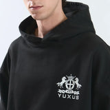 YUXUS PRESS HOODIE BLACK