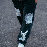 PRIMITIVE CENTURY BAGGY HW SWEATPANTS BLACK