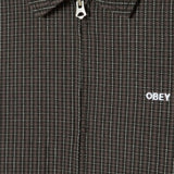 OBEY LUTHER BLOUSON JACKET BLACK MULTI