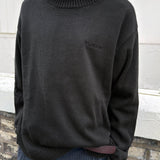 YUXUS QUILT KNIT DARK GREY