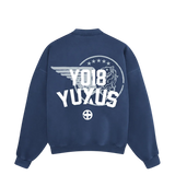 YUXUS RANGE CREWNECK BLUE