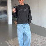 YUXUS SALUTE "WINDY" CREWNECK