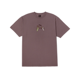 HUF SONG S/S TEE LIGHT PLUM