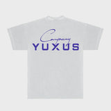 YUXUS VELOUR "LE CLUB" T-SHIRT