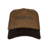 PRIMITIVE DUSK UNSTRUCTURED SNAPBACK CAP BROWN