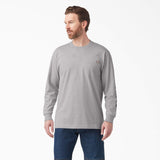 Dickies Logo Graphic LS Heather Gray