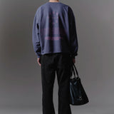 YUXUS ASPHALT "VOYAGER" CREWNECK